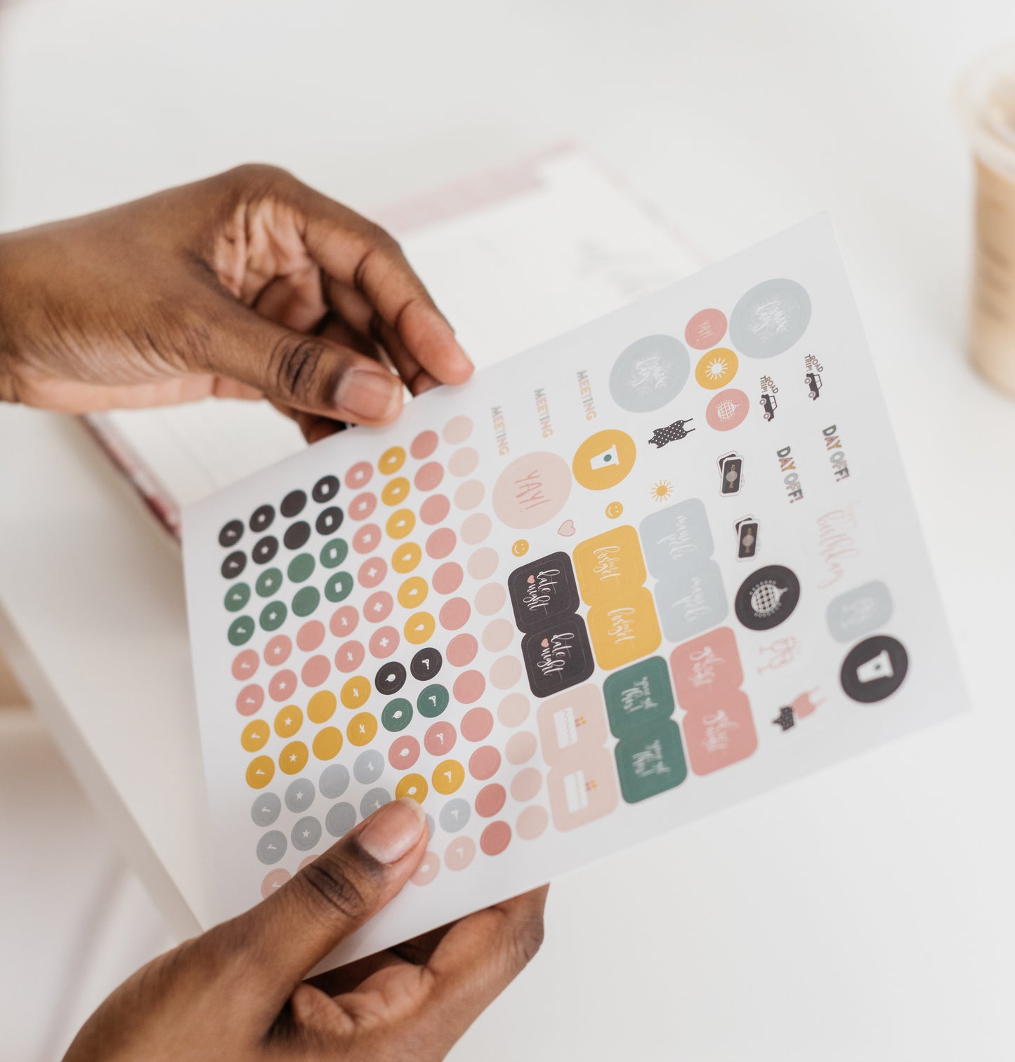 Vinyl Sticker sheets